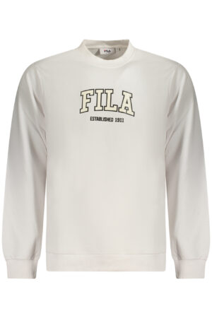 FILA MEN'S WHITE ZIP-UP SWEATSHIRT