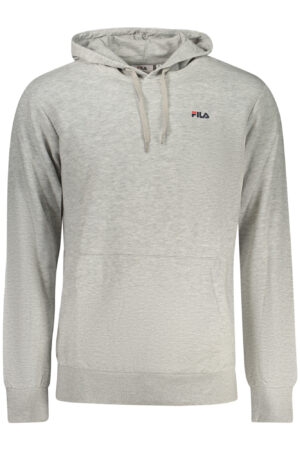 FILA MEN'S GRAY ZIP-UP SWEATSHIRT