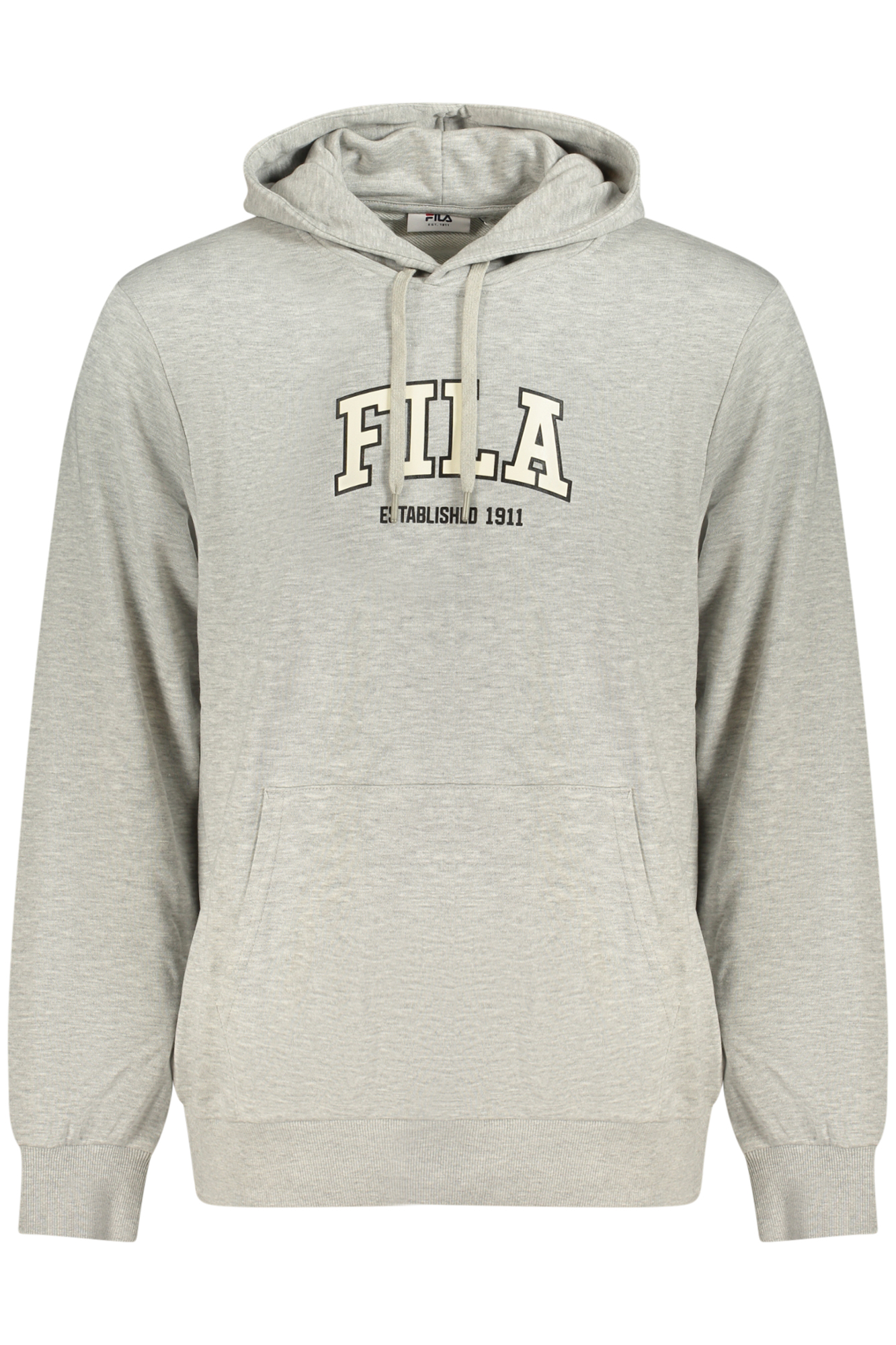 FILA MEN'S GRAY ZIP-UP SWEATSHIRT FILA MEN'S GRAY ZIP-UP SWEATSHIRT
