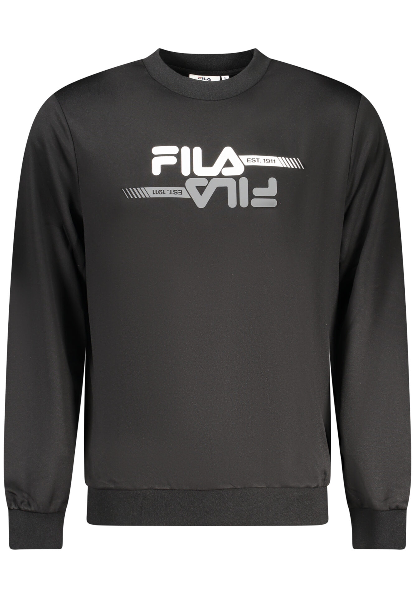 FILA MEN'S BLACK ZIP-UP SWEATSHIRT