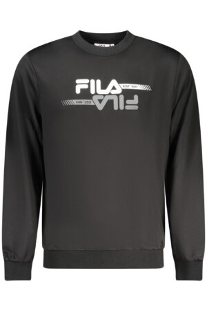 FILA MEN'S BLACK ZIP-UP SWEATSHIRT