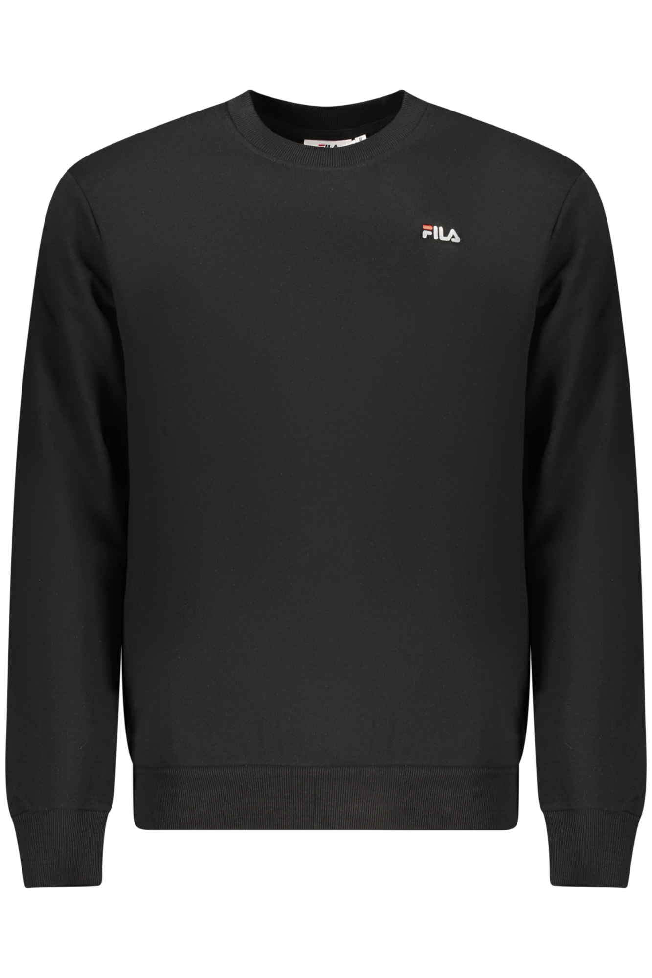 FILA MEN'S BLACK ZIP-UP SWEATSHIRT FILA MEN'S BLACK ZIP-UP SWEATSHIRT