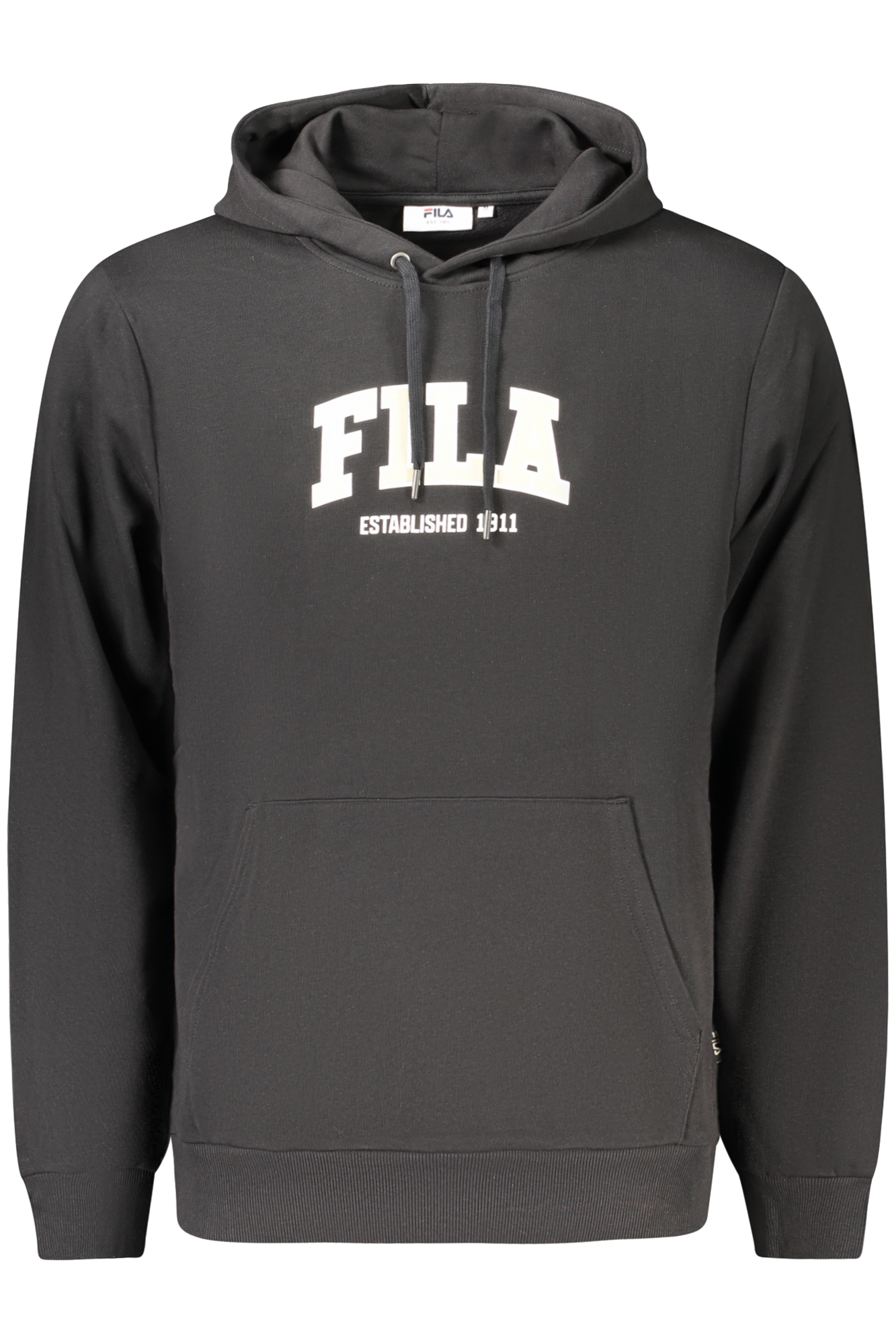 FILA MEN'S BLACK ZIP-UP SWEATSHIRT FILA MEN'S BLACK ZIP-UP SWEATSHIRT