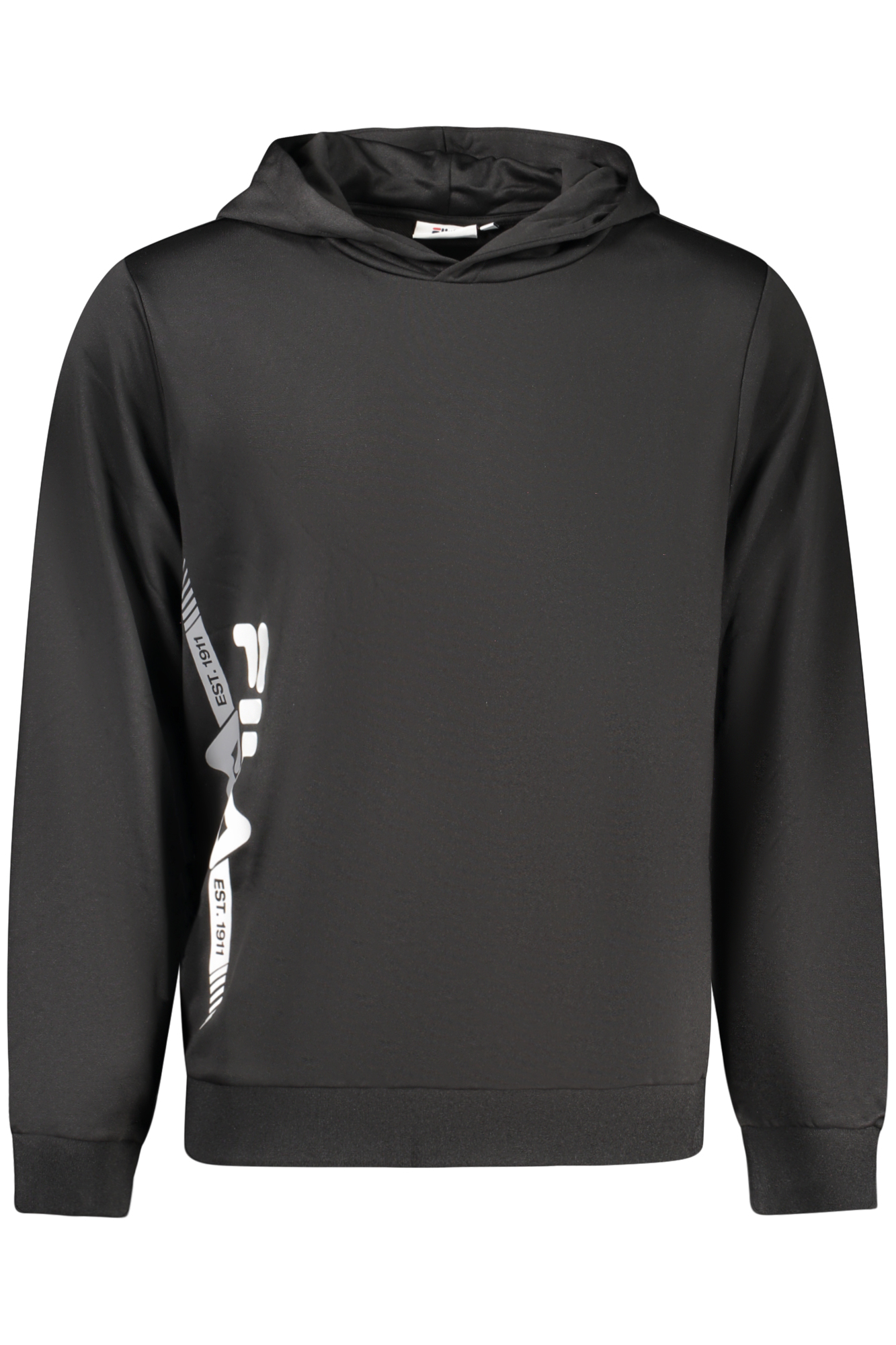 FILA MEN'S BLACK ZIP-UP SWEATSHIRT FILA MEN'S BLACK ZIP-UP SWEATSHIRT