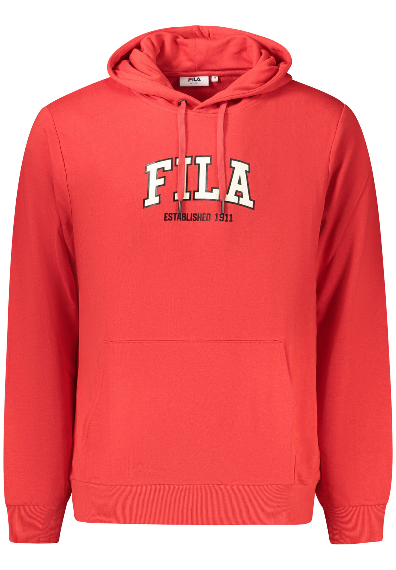 FILA MEN'S RED ZIP-UP SWEATSHIRT