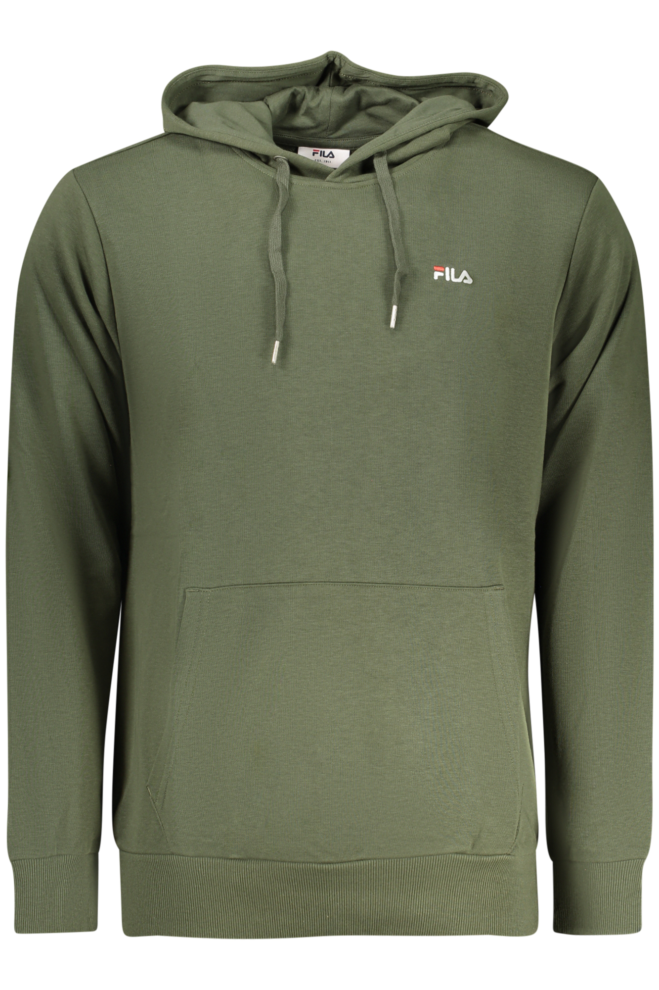 FILA MEN'S ZIP-UP SWEATSHIRT, GREEN FILA MEN'S ZIP-UP SWEATSHIRT, GREEN