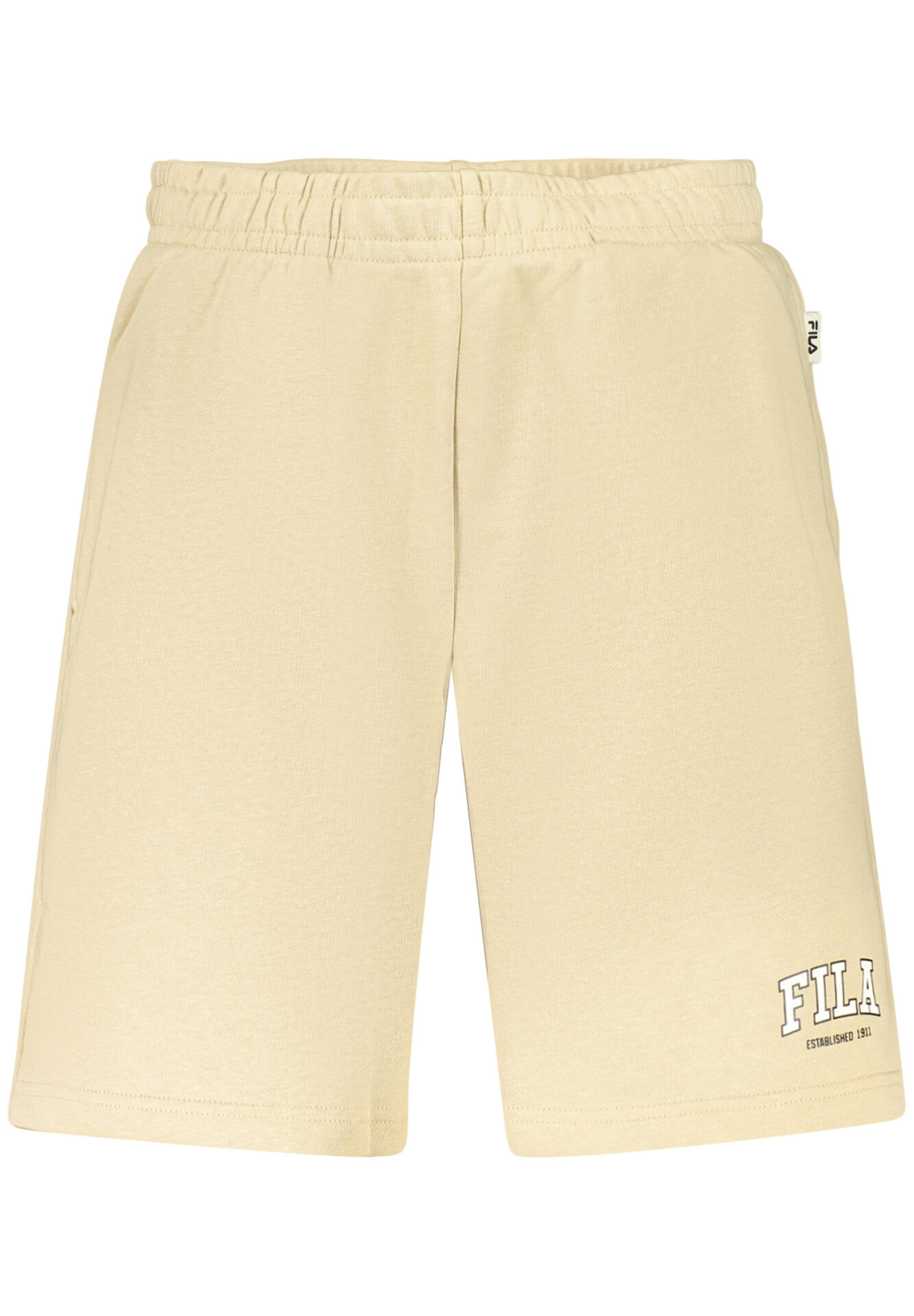 FILA MEN'S BEIGE SHORT TRACKSUIT PANTS