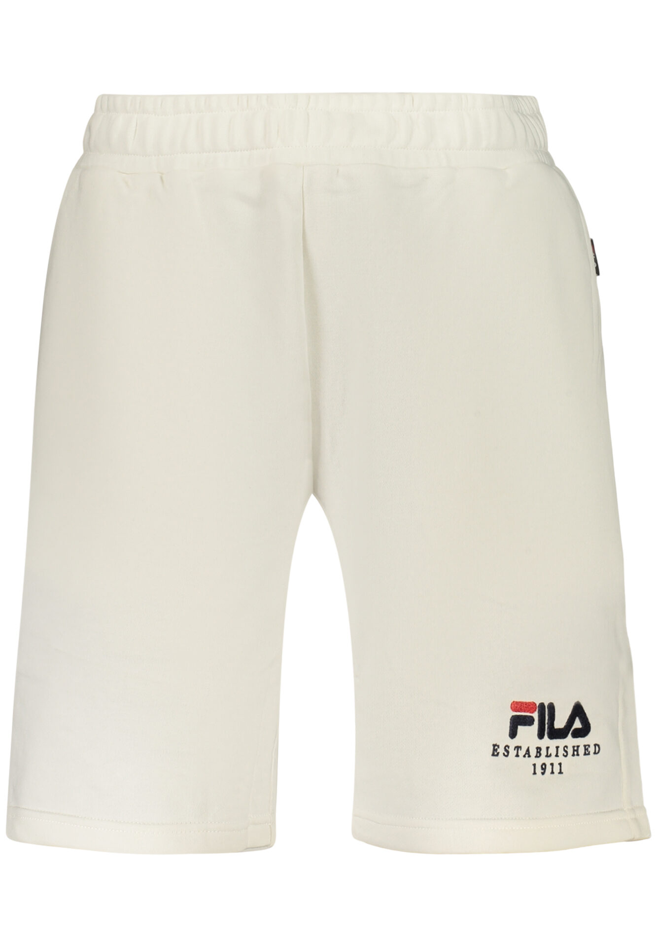 FILA MEN'S WHITE SHORT TRACKSUIT PANTS