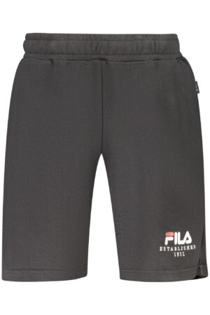 FILA MEN'S BLACK SHORT TRACKSUIT PANTS