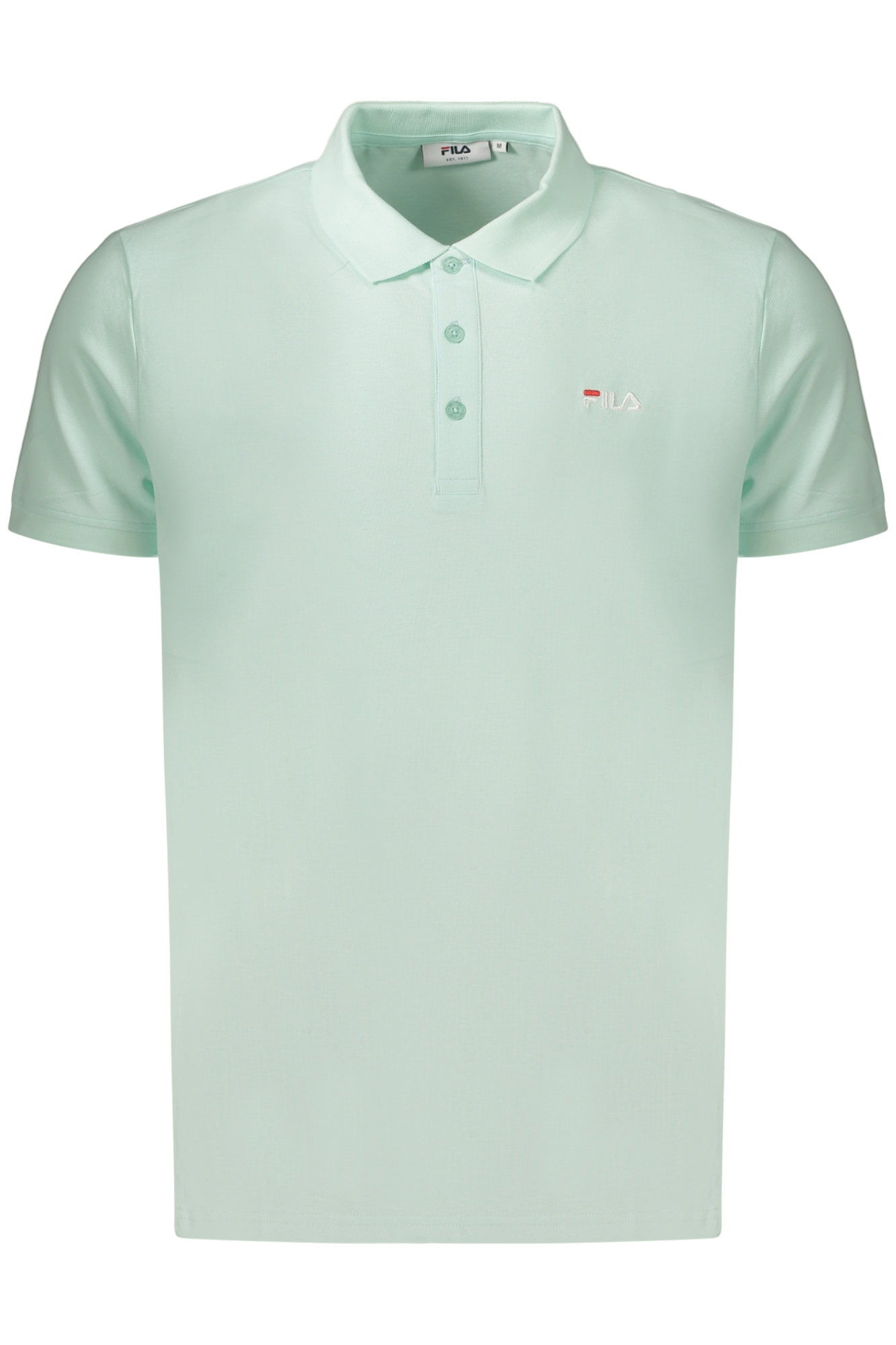 FILA MEN'S SHORT-SLEEVED POLO SHIRT, GREEN FILA MEN'S SHORT-SLEEVED POLO SHIRT, GREEN