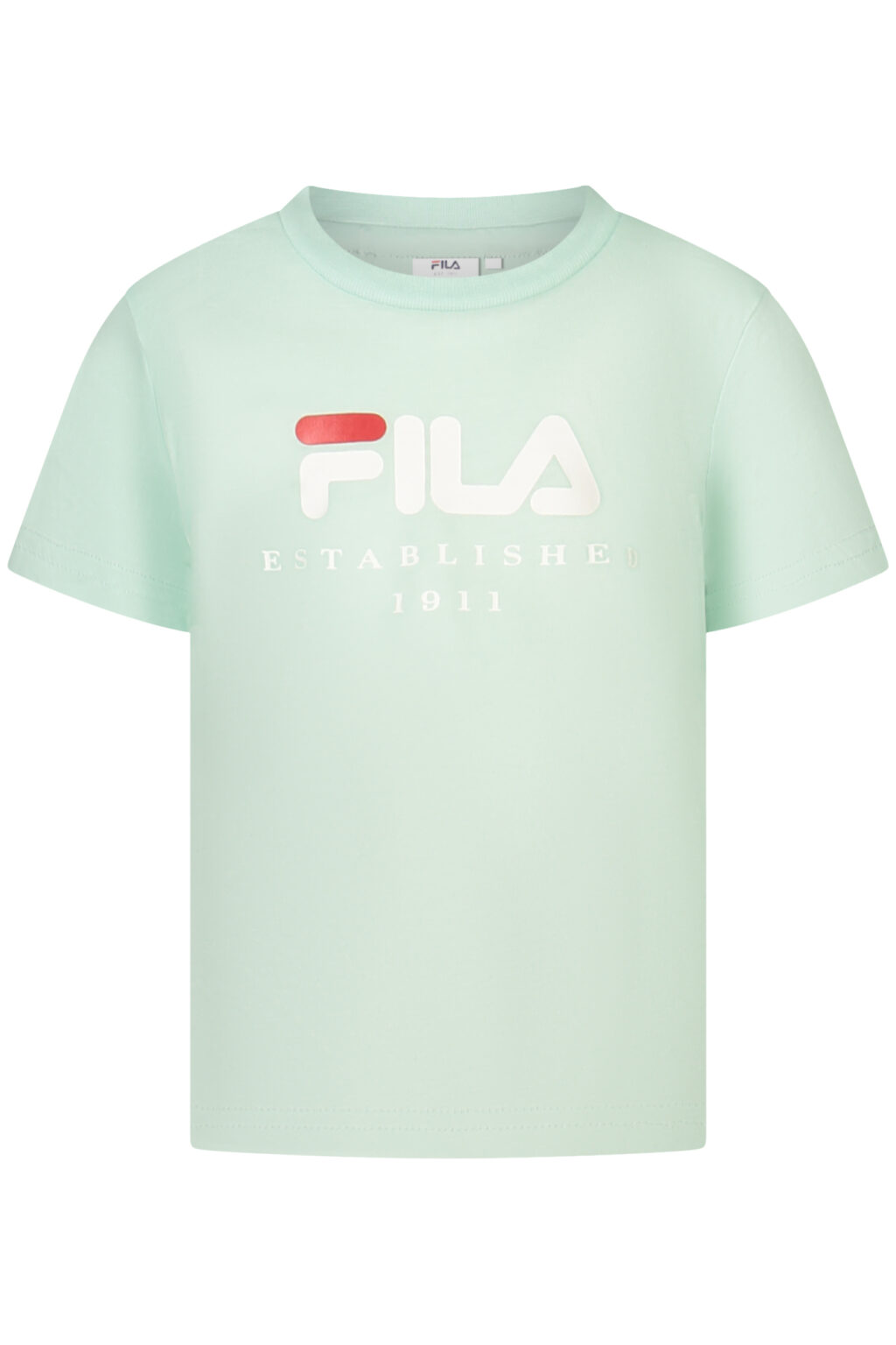 filat-shirtmanichecortebambinaverde_1 FILA Mergaičių Marškinėliai