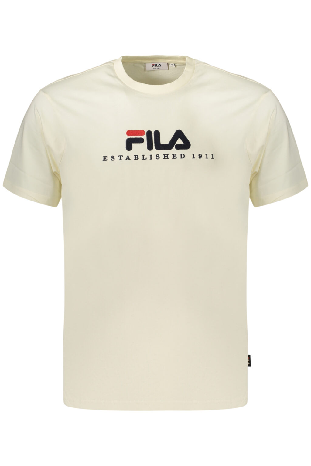 filat-shirtmanichecorteuomobeige_1 FILA vyriški marškinėliai trumpomis rankovėmis, bėžiniai