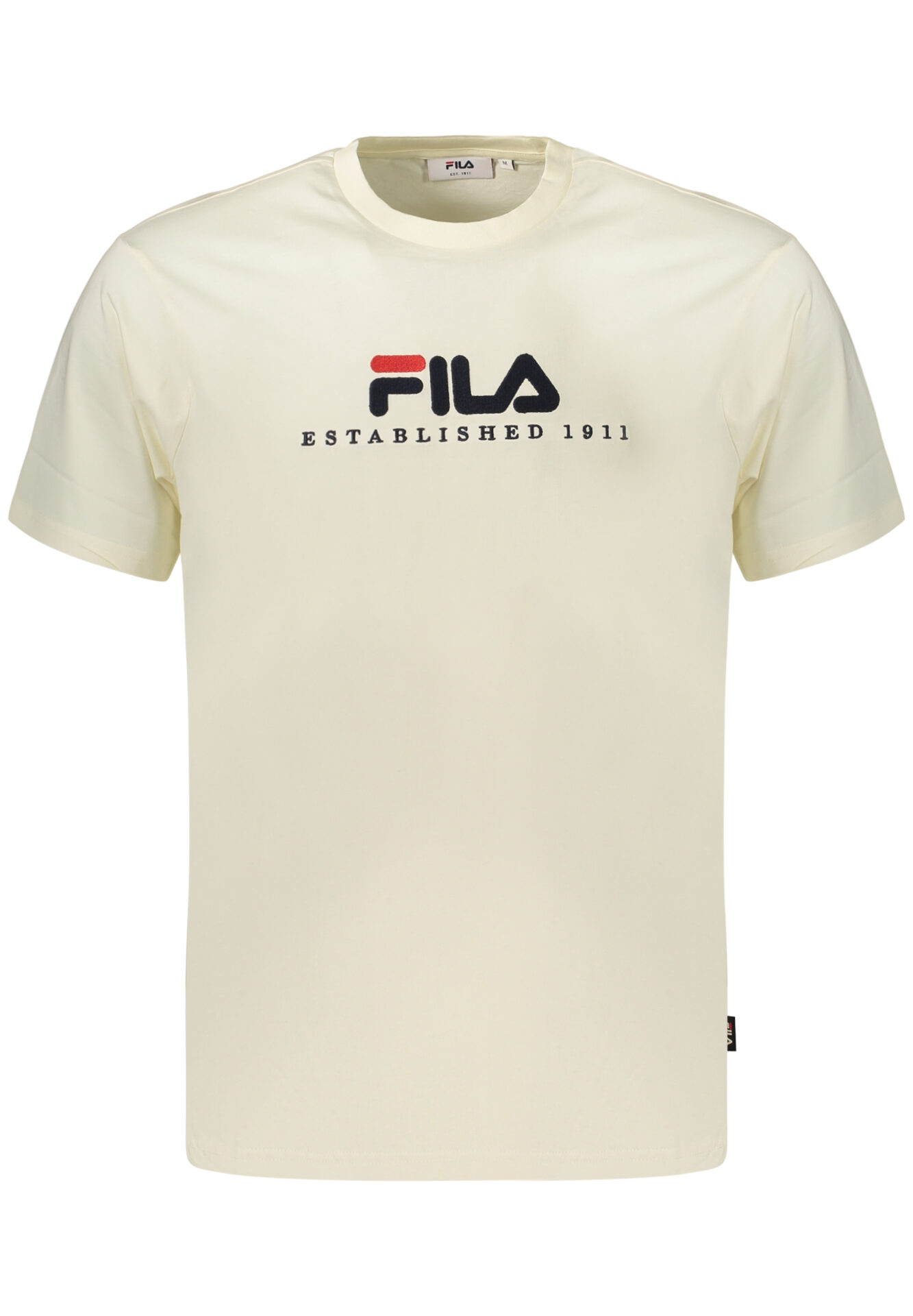FILA MEN'S SHORT-SLEEVE T-SHIRT, BEIGE