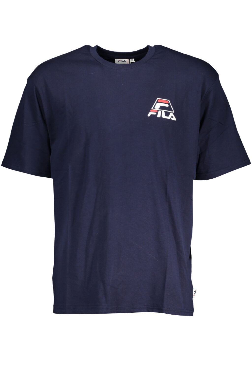 filat-shirtmanichecorteuomoblu_1 FILA mėlyni vyriški marškinėliai trumpomis rankovėmis