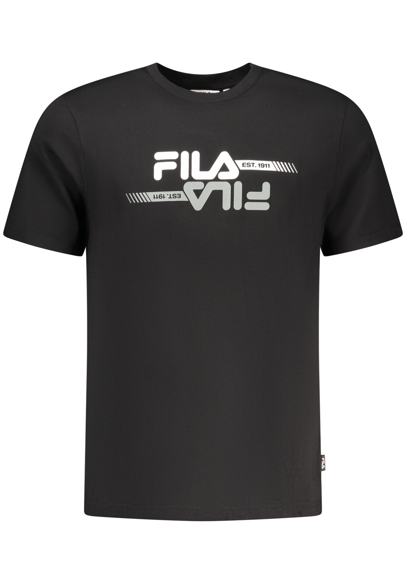 FILA MEN'S SHORT-SLEEVE T-SHIRT BLACK