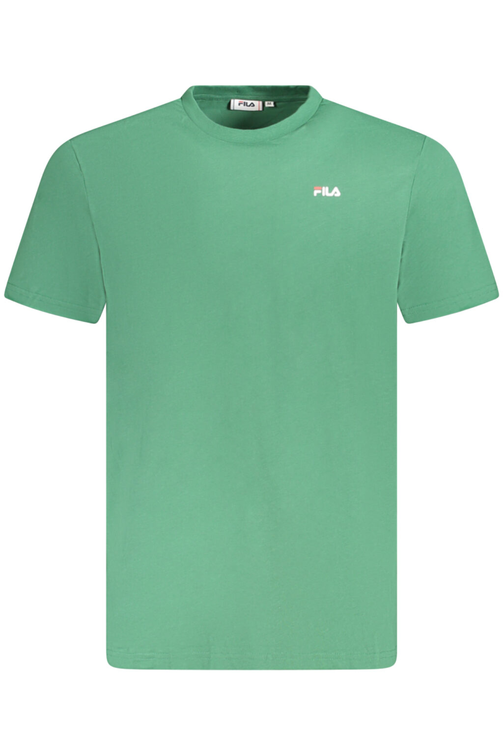 filat-shirtmanichecorteuomoverde_1 FILA žali vyriški marškinėliai trumpomis rankovėmis
