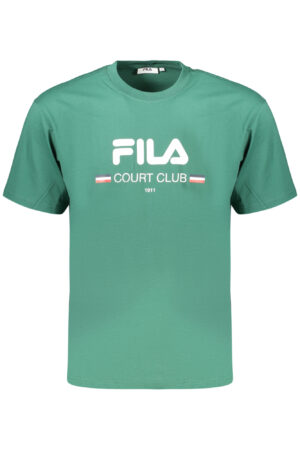 FILA MEN'S SHORT-SLEEVED T-SHIRT GREEN
