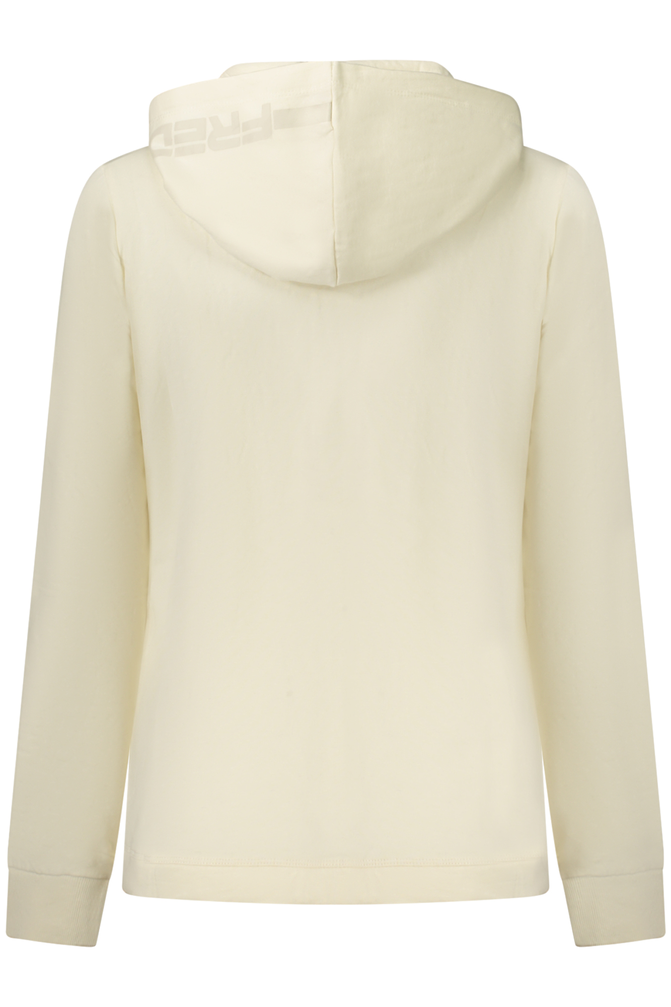 FREDDY WOMEN'S WHITE ZIP-UP SWEATSHIRT FREDDY WOMEN'S WHITE ZIP-UP SWEATSHIRT - Image 2