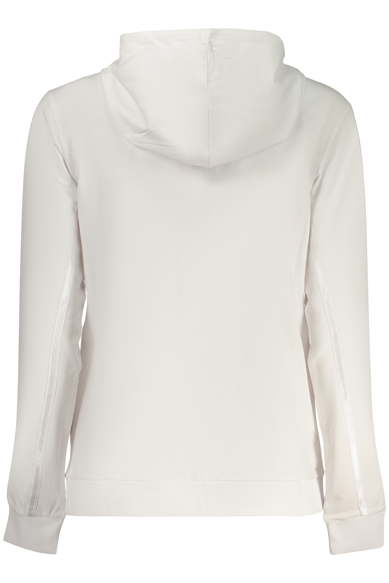 FREDDY WOMEN'S WHITE ZIP-UP SWEATSHIRT FREDDY WOMEN'S WHITE ZIP-UP SWEATSHIRT - Image 2
