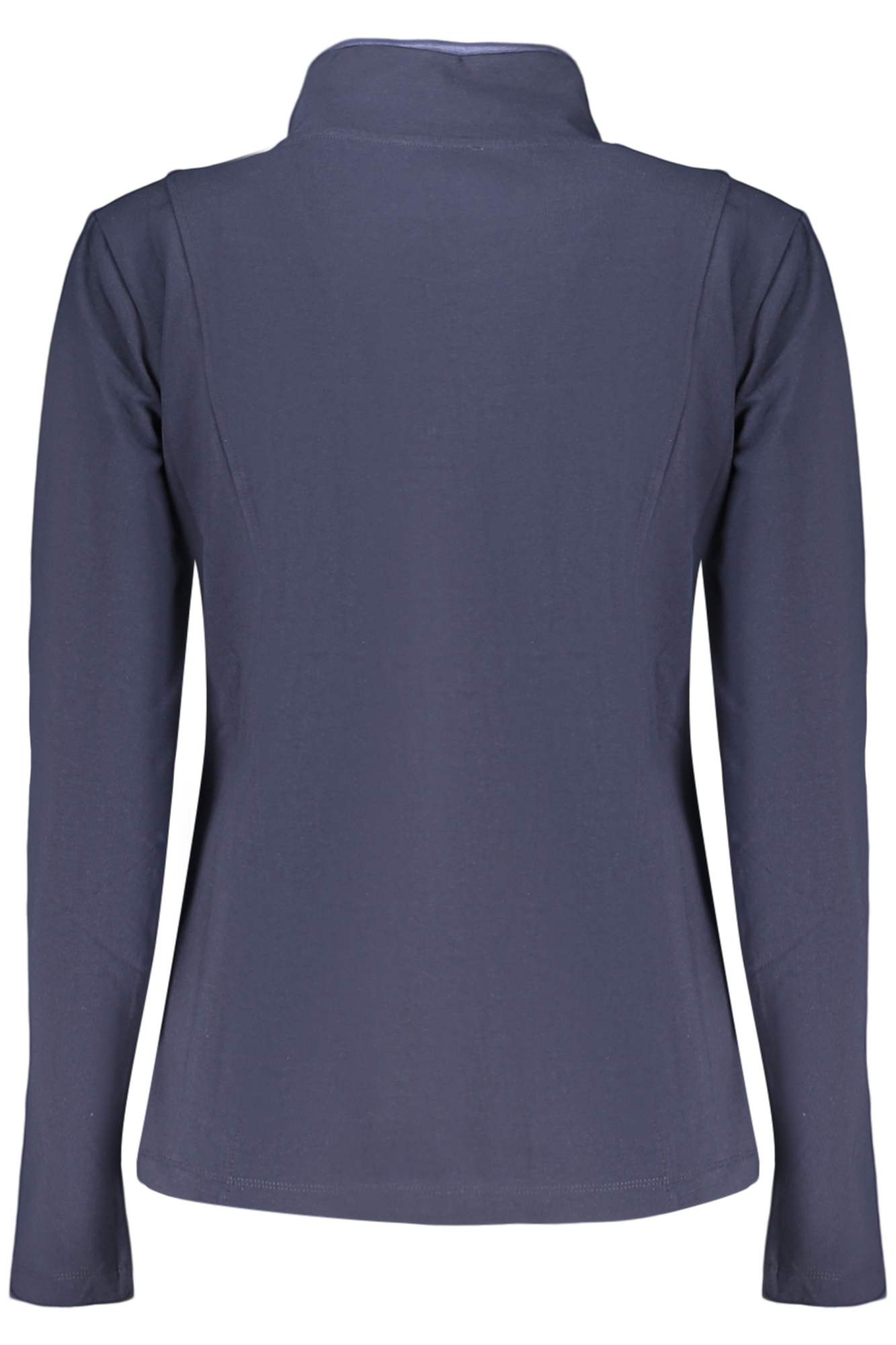 FREDDY WOMEN'S BLUE ZIP-UP SWEATSHIRT FREDDY WOMEN'S BLUE ZIP-UP SWEATSHIRT - Image 2