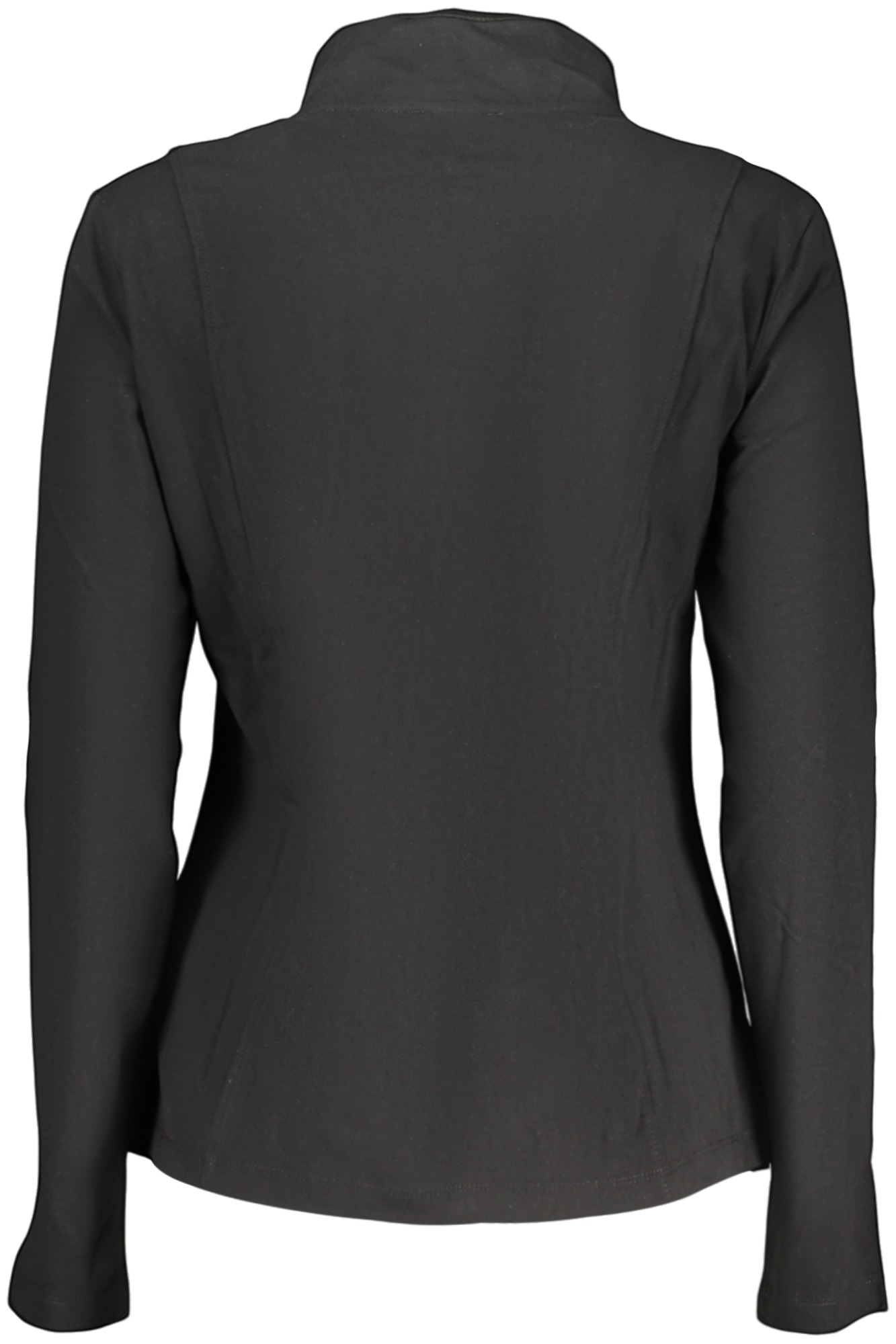 FREDDY WOMEN'S BLACK ZIP-UP SWEATSHIRT FREDDY WOMEN'S BLACK ZIP-UP SWEATSHIRT - Image 2