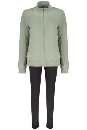 FREDDY WOMEN'S GREEN ZIP-UP SWEATSHIRT
