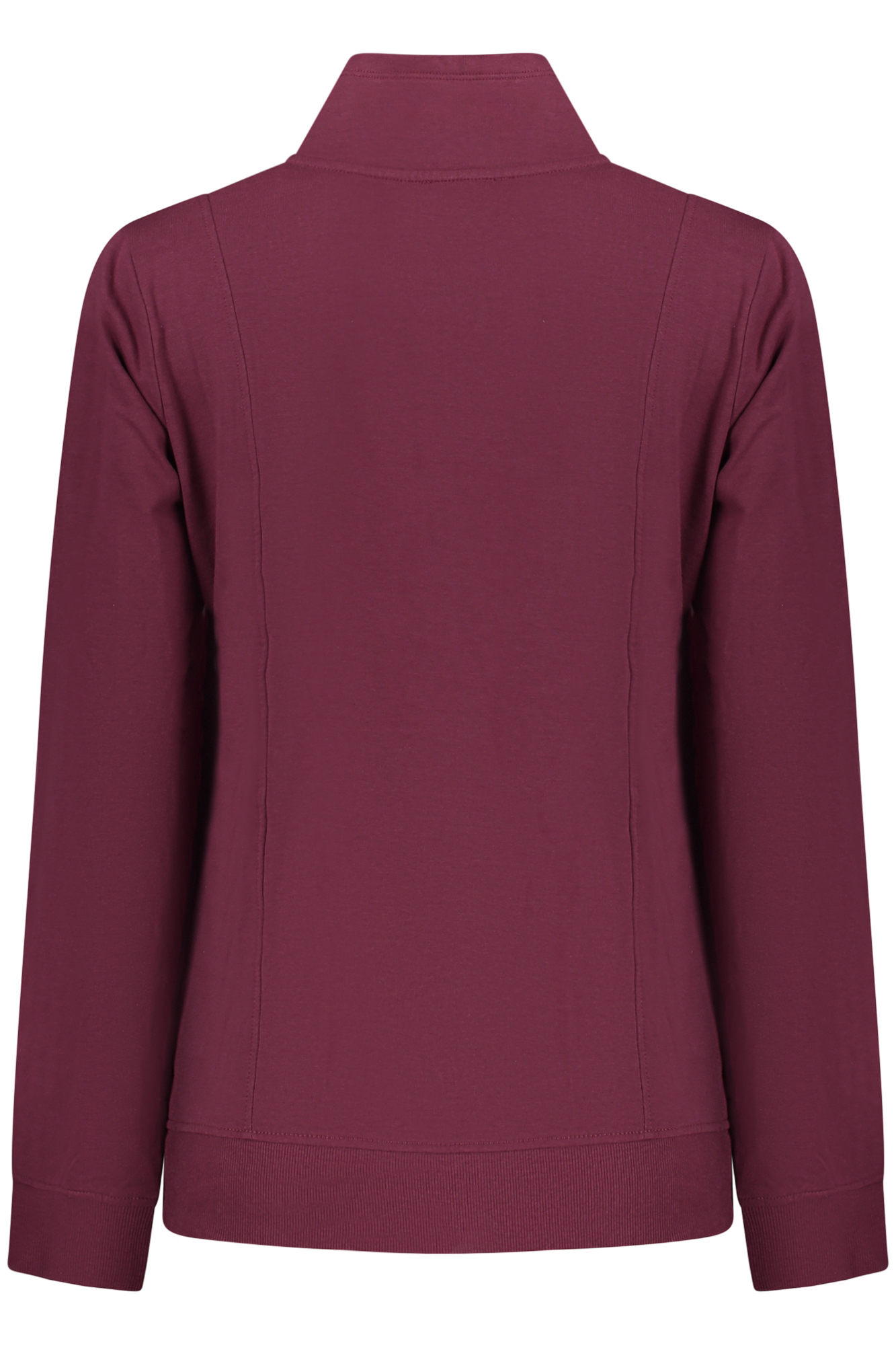 FREDDY WOMEN'S PURPLE ZIP-UP SWEATSHIRT FREDDY WOMEN'S PURPLE ZIP-UP SWEATSHIRT - Image 2