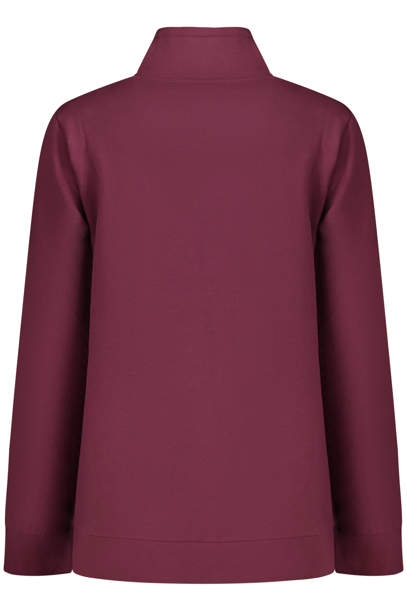 FREDDY WOMEN'S PURPLE ZIP-UP SWEATSHIRT FREDDY WOMEN'S PURPLE ZIP-UP SWEATSHIRT - Image 2