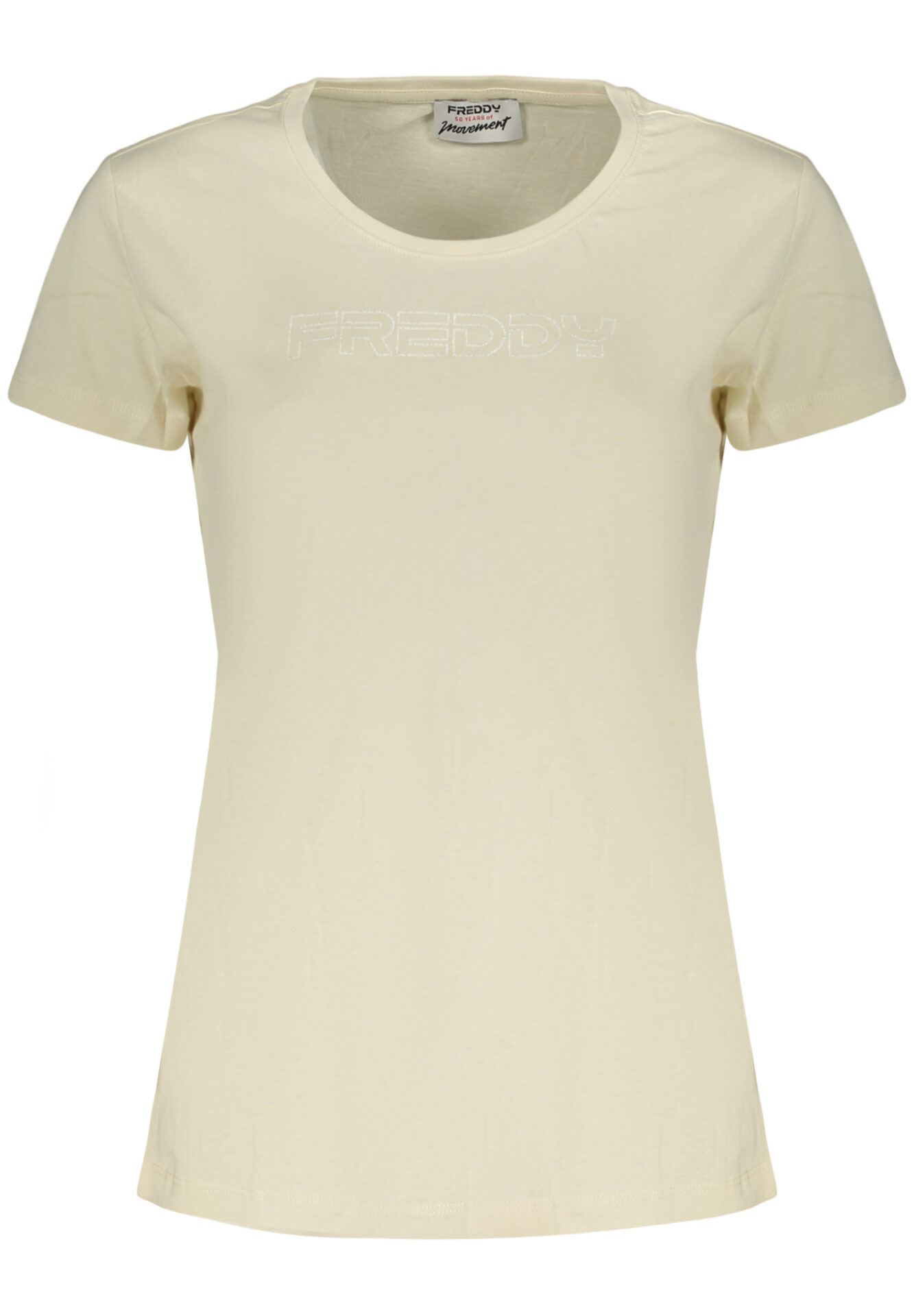 FREDDY WOMEN'S SHORT-SLEEVE T-SHIRT BEIGE