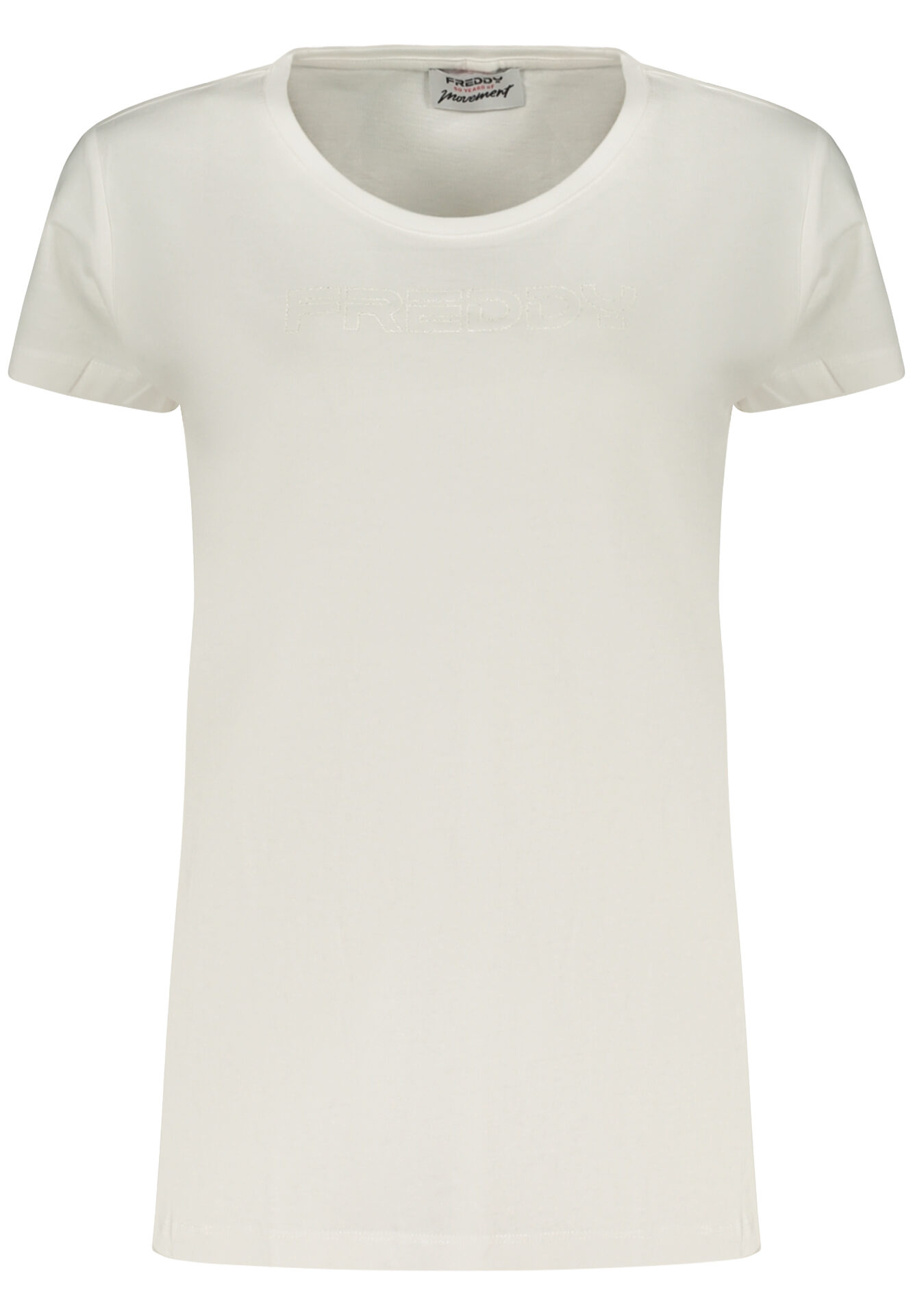 FREDDY WOMEN'S SHORT-SLEEVE T-SHIRT WHITE
