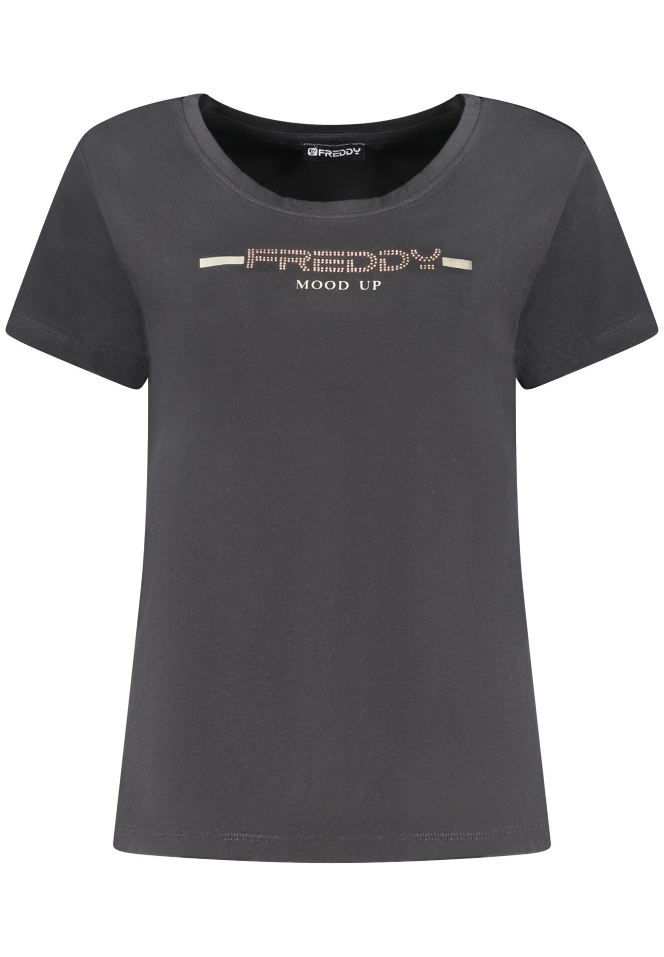 FREDDY WOMEN'S SHORT-SLEEVE T-SHIRT BLACK