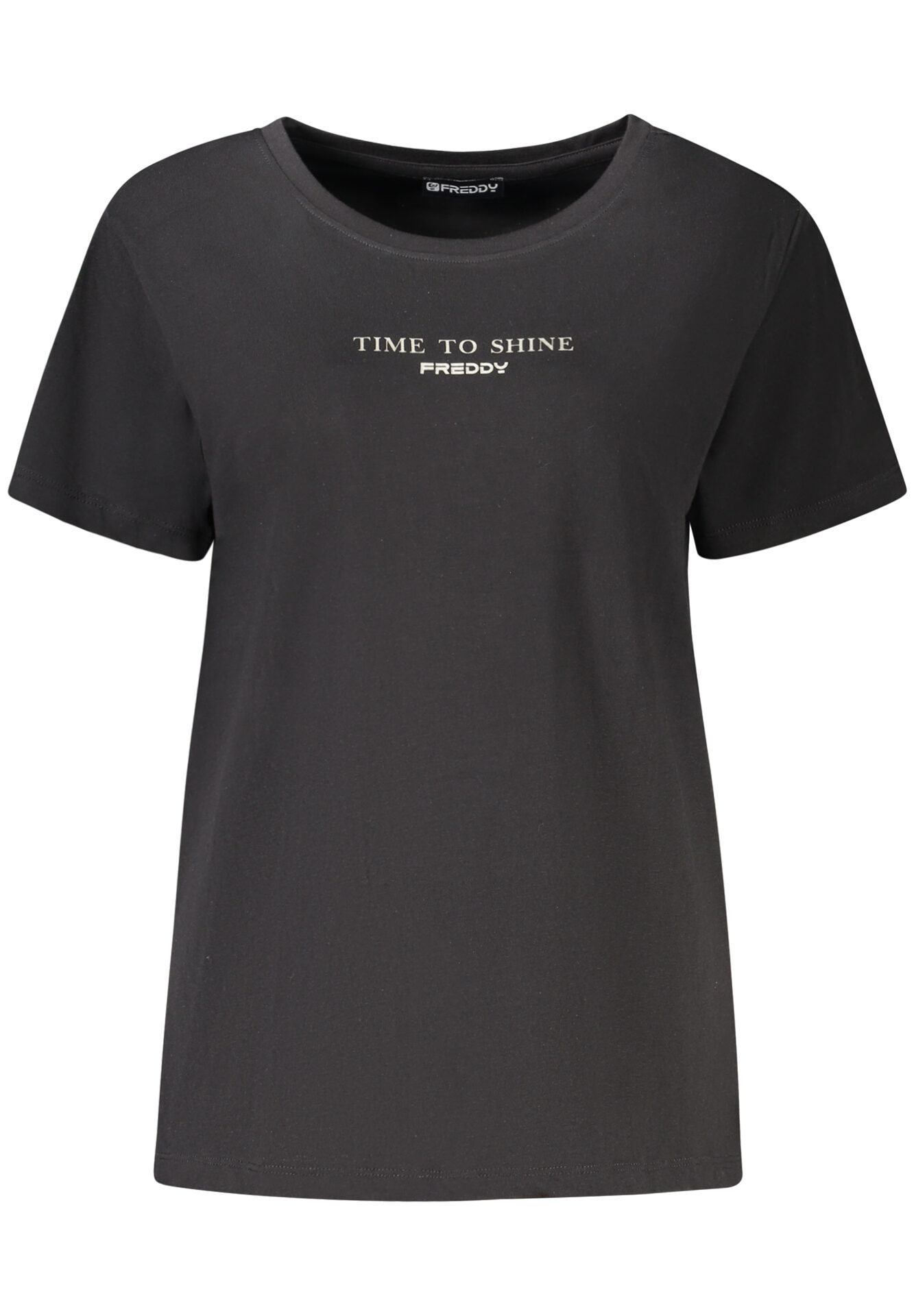 FREDDY WOMEN'S SHORT-SLEEVE T-SHIRT BLACK