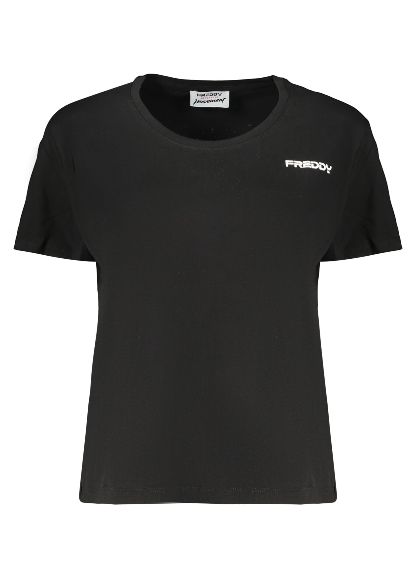 FREDDY WOMEN'S SHORT-SLEEVE T-SHIRT BLACK