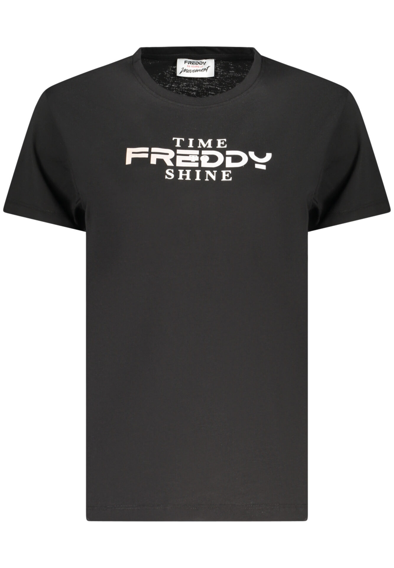 FREDDY WOMEN'S SHORT-SLEEVE T-SHIRT BLACK