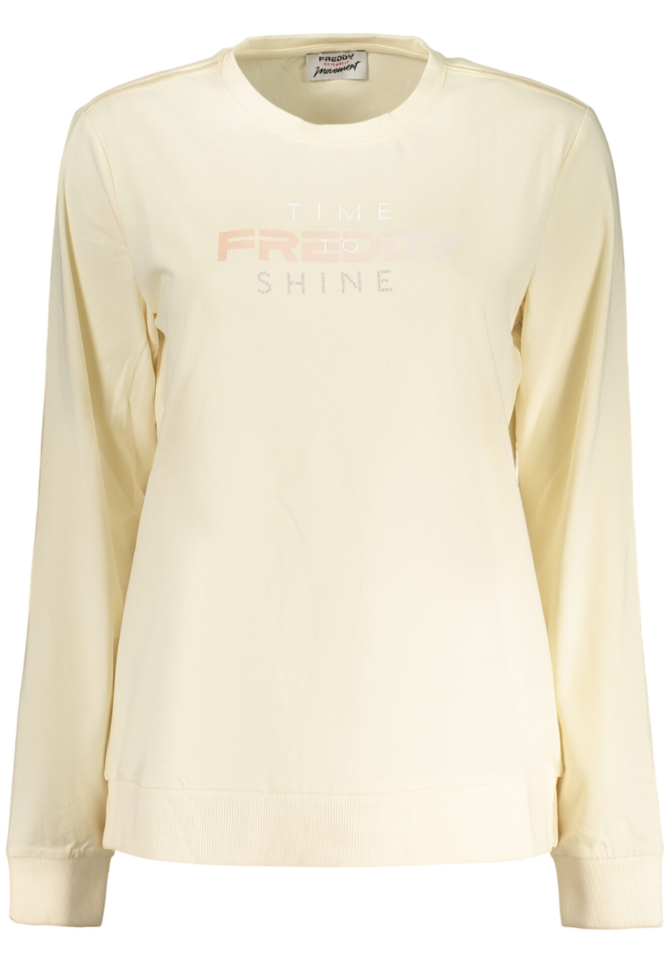 FREDDY WOMEN'S LONG-SLEEVE T-SHIRT BEIGE