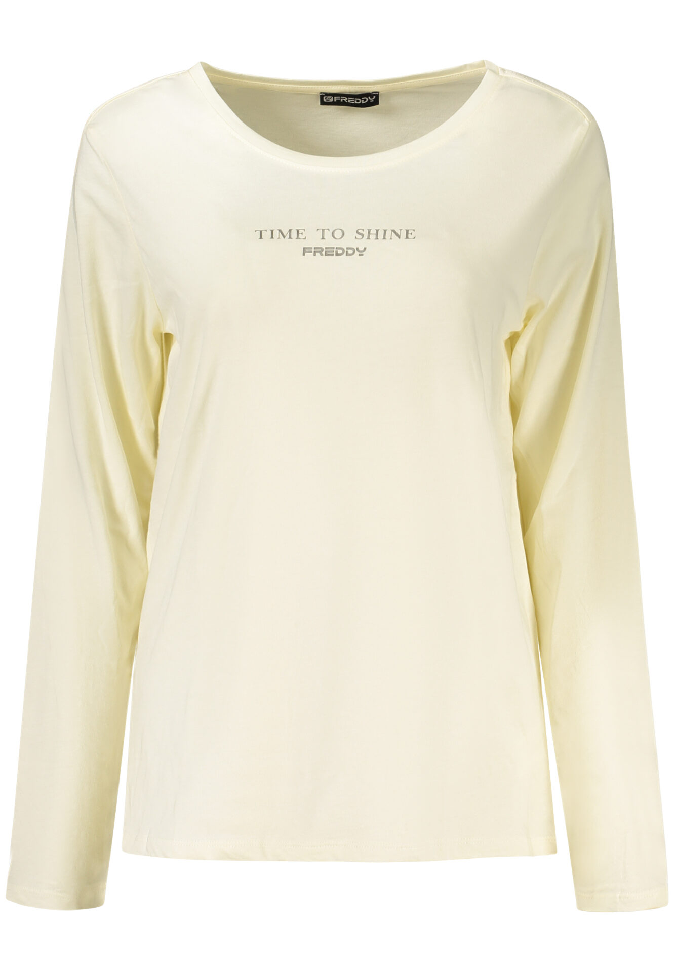 FREDDY WOMEN'S LONG-SLEEVED T-SHIRT WHITE