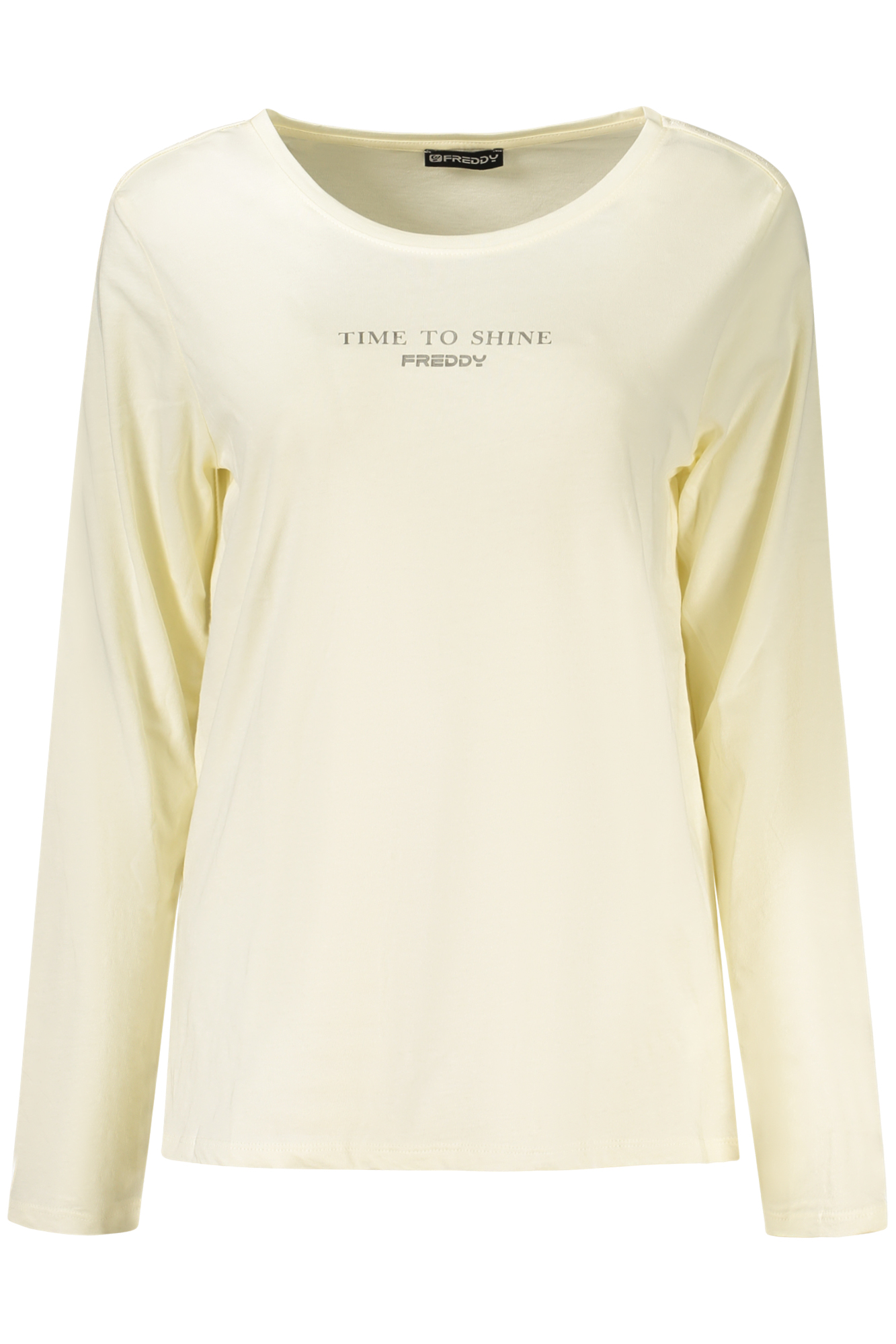 FREDDY WOMEN'S LONG-SLEEVED T-SHIRT WHITE FREDDY WOMEN'S LONG-SLEEVED T-SHIRT WHITE