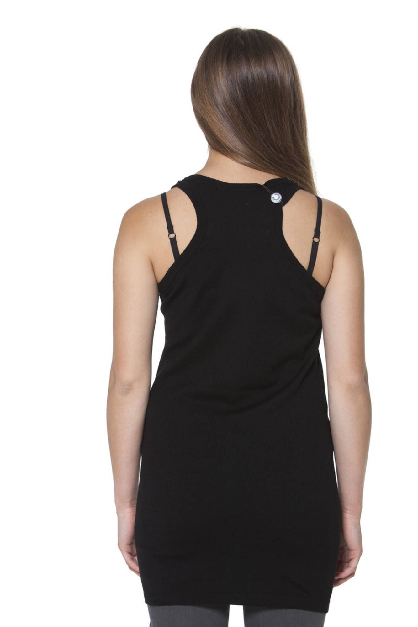 FRED PERRY JUODI MOTERIŠKI MARŠKINĖLIAI BE RANKOVIŲ FRED PERRY JUODI MOTERIŠKI MARŠKINĖLIAI BE RANKOVIŲ - Image 3