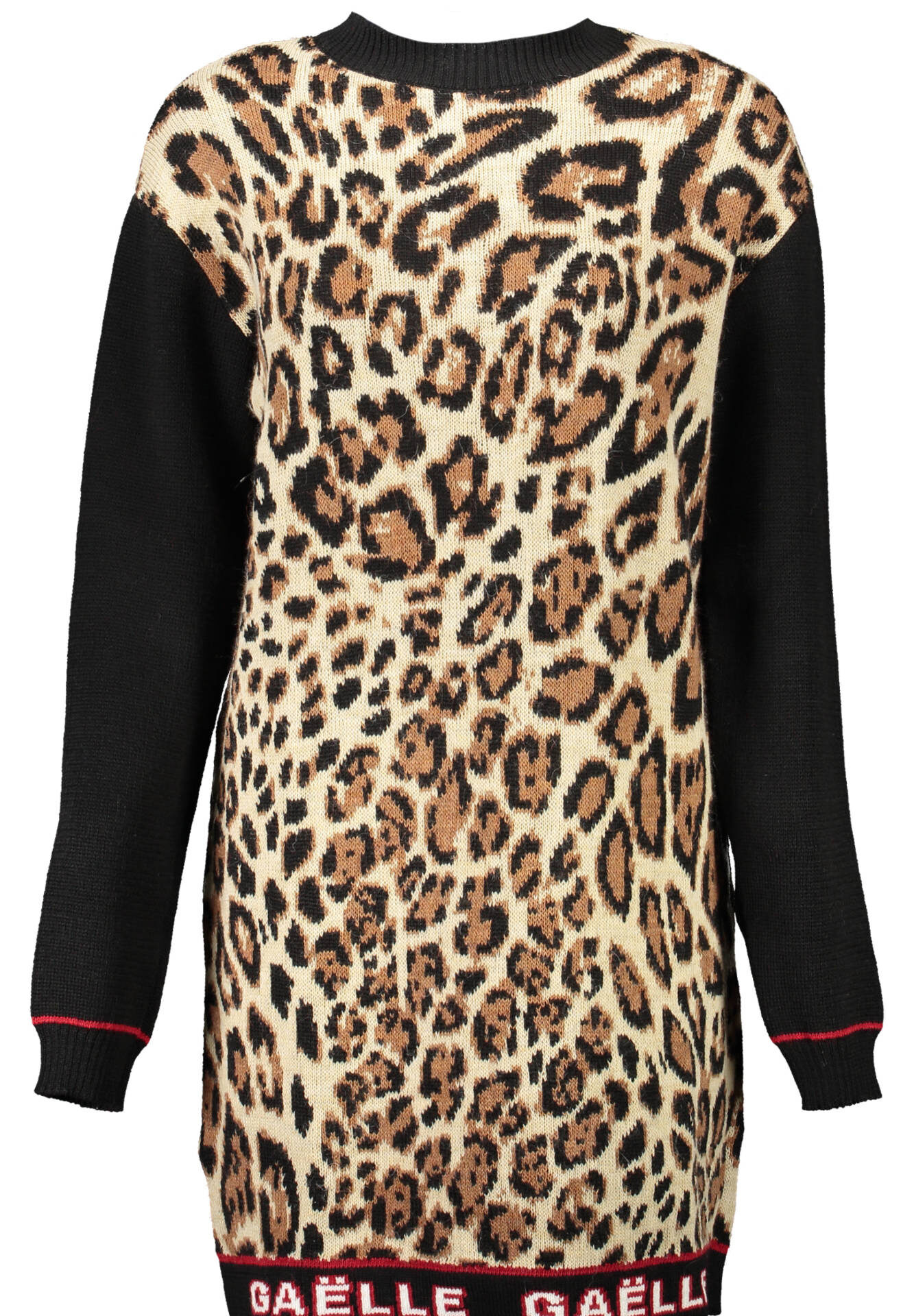 GAELLE PARIS BEIGE WOMAN SHORT DRESS