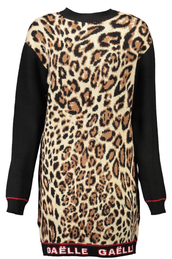 GAELLE PARIS BĖŽINĖ TRUMPA MOTERIŠKA SUKNELĖ
