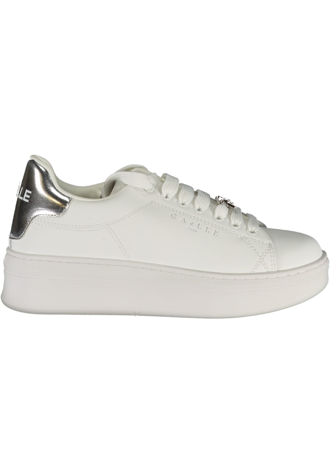 GAELLE PARIS WHITE WOMEN'S SPORTS SHOES