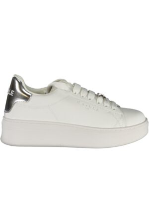 GAELLE PARIS WHITE WOMEN'S SPORTS SHOES