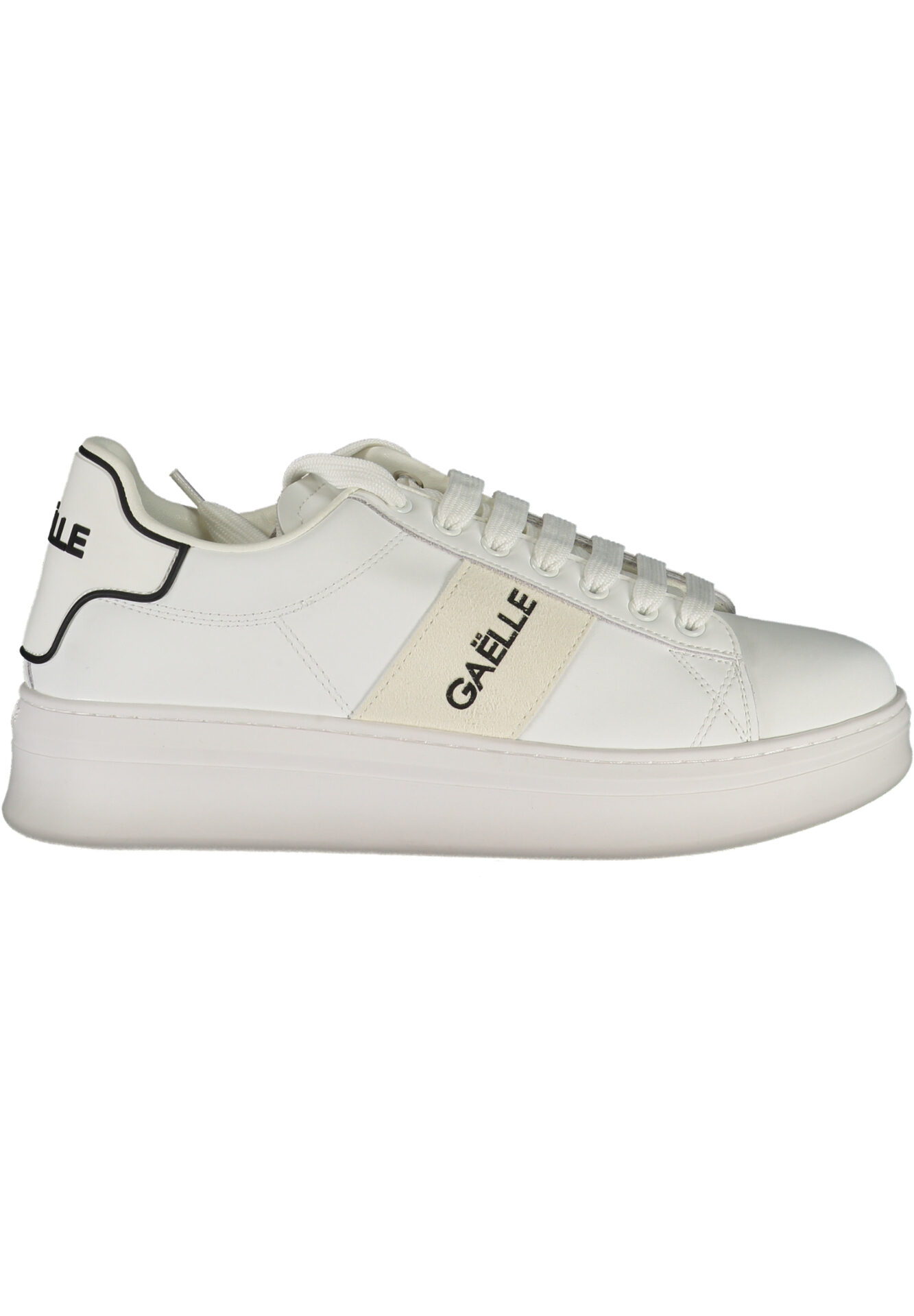 GAELLE PARIS WHITE MEN'S SPORTS SHOES