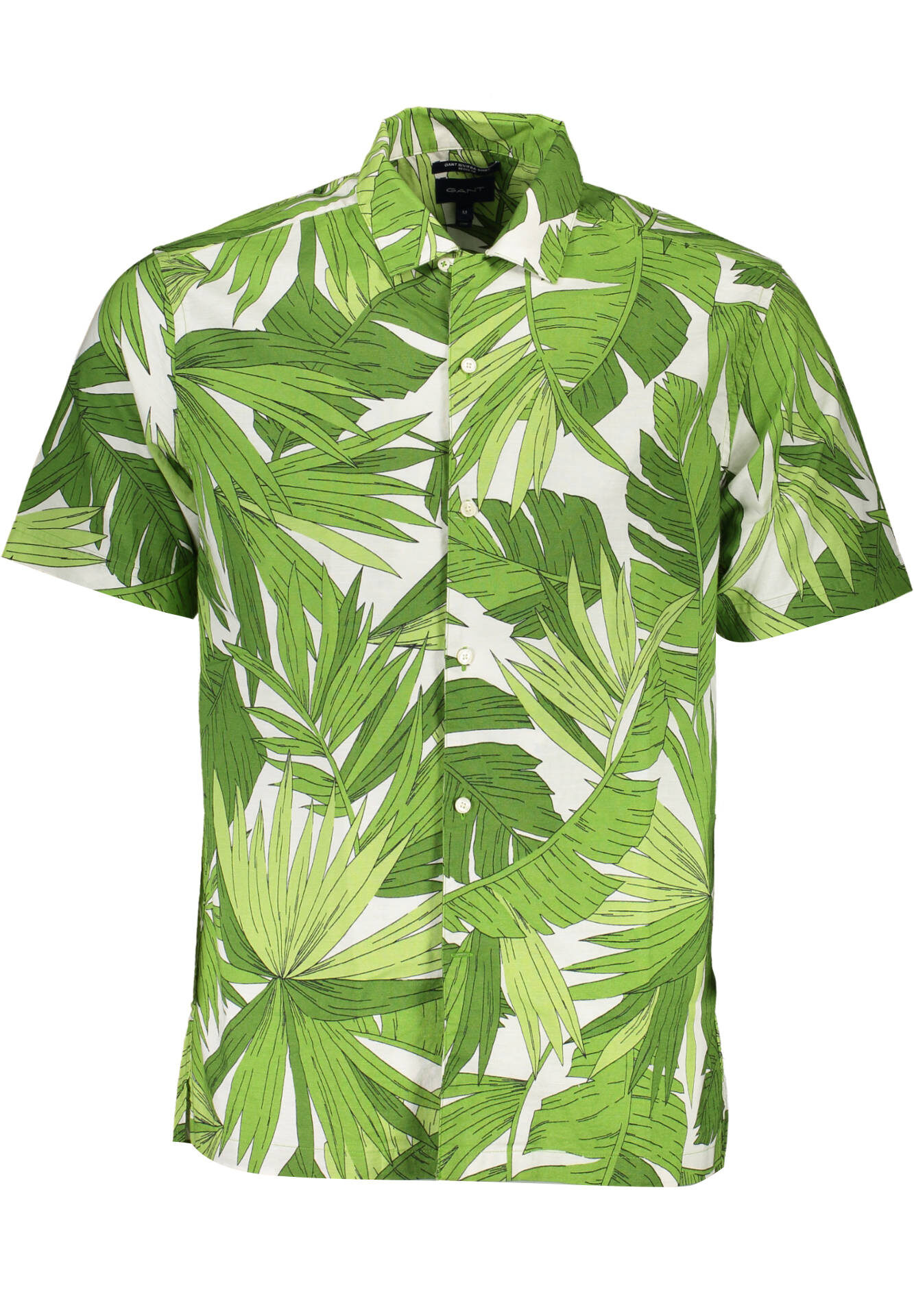GANT SHORT SLEEVE SHIRT MEN GREEN