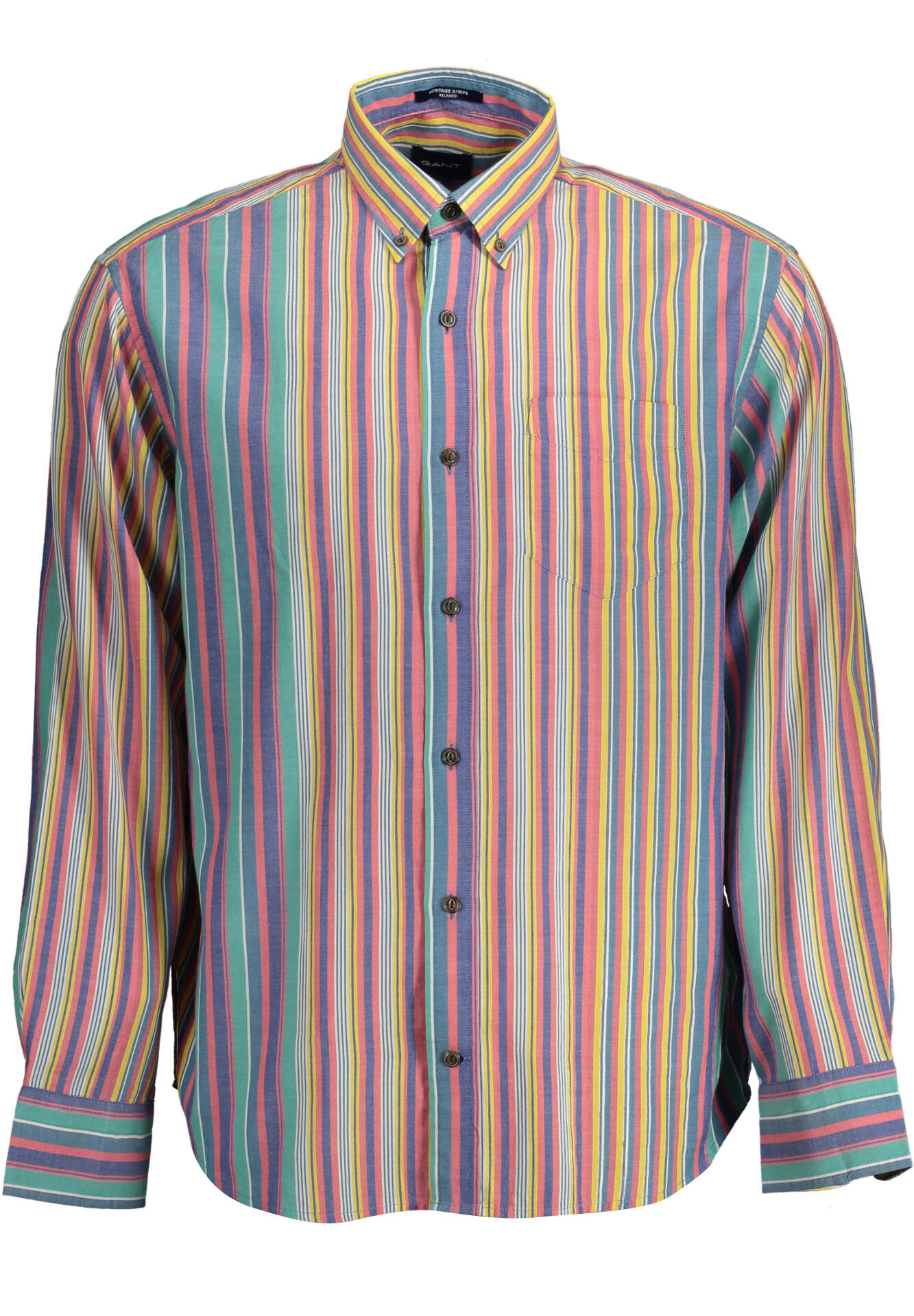 GANT LONG SLEEVE SHIRT MEN BLUE