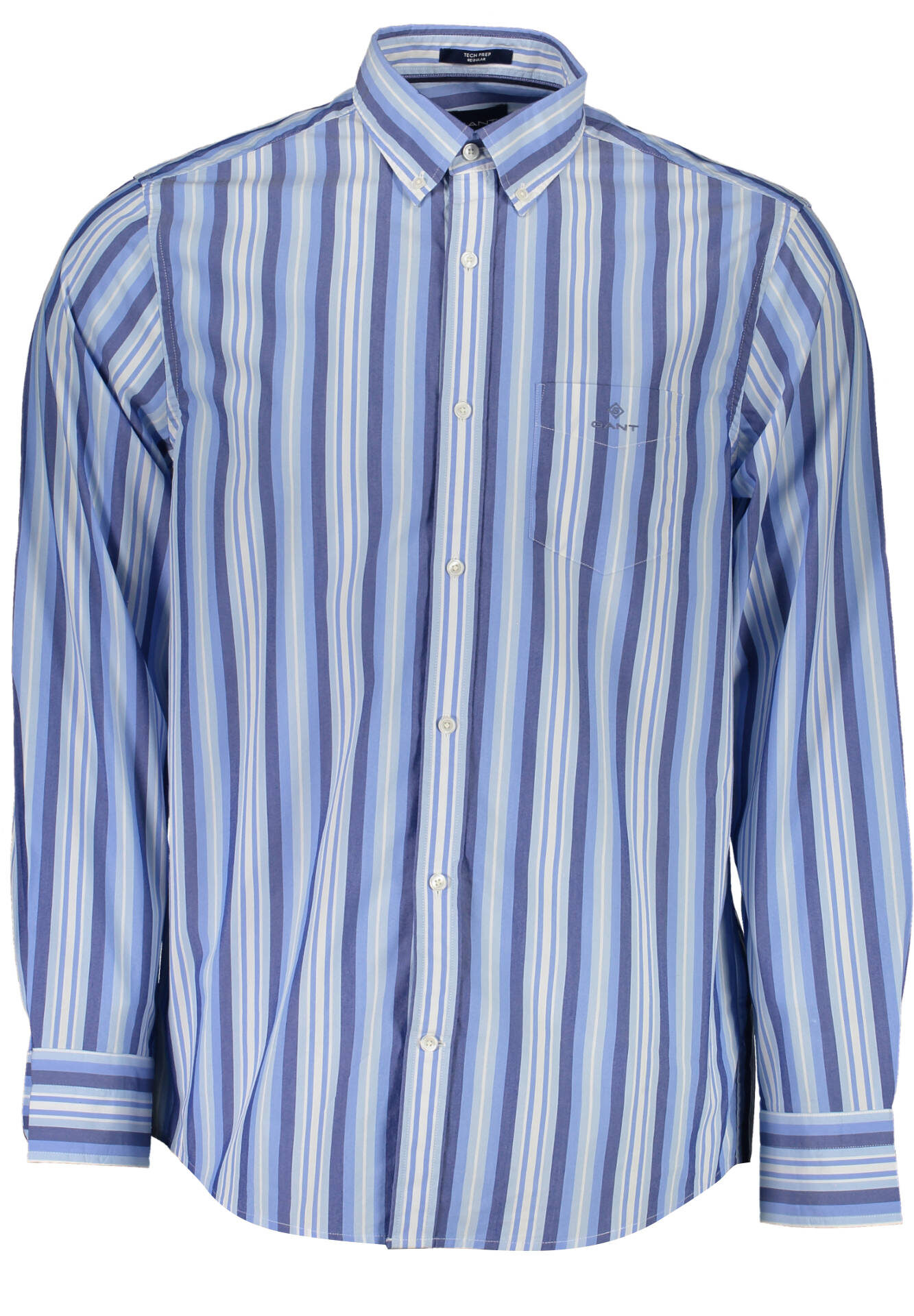 GANT LONG SLEEVE SHIRT MEN BLUE