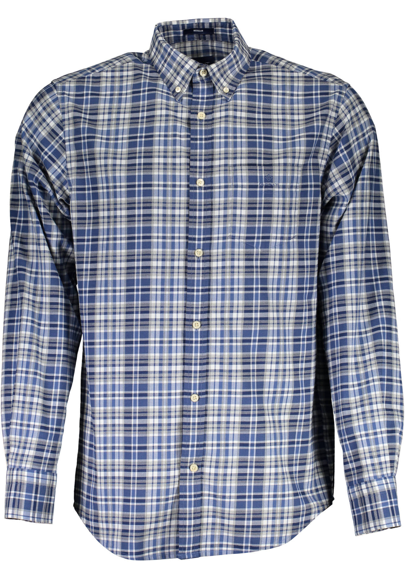 GANT MEN'S BLUE LONG SLEEVE SHIRT