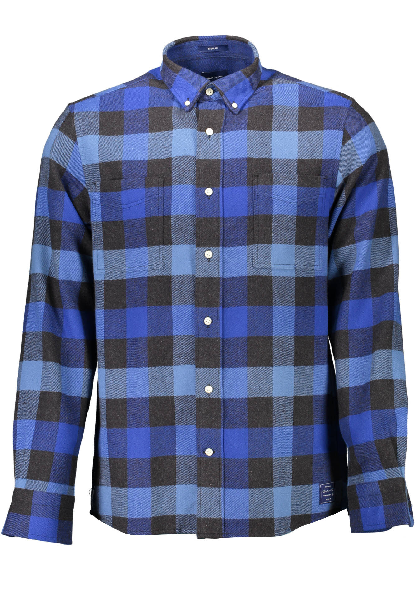 GANT MEN'S BLUE LONG SLEEVE SHIRT