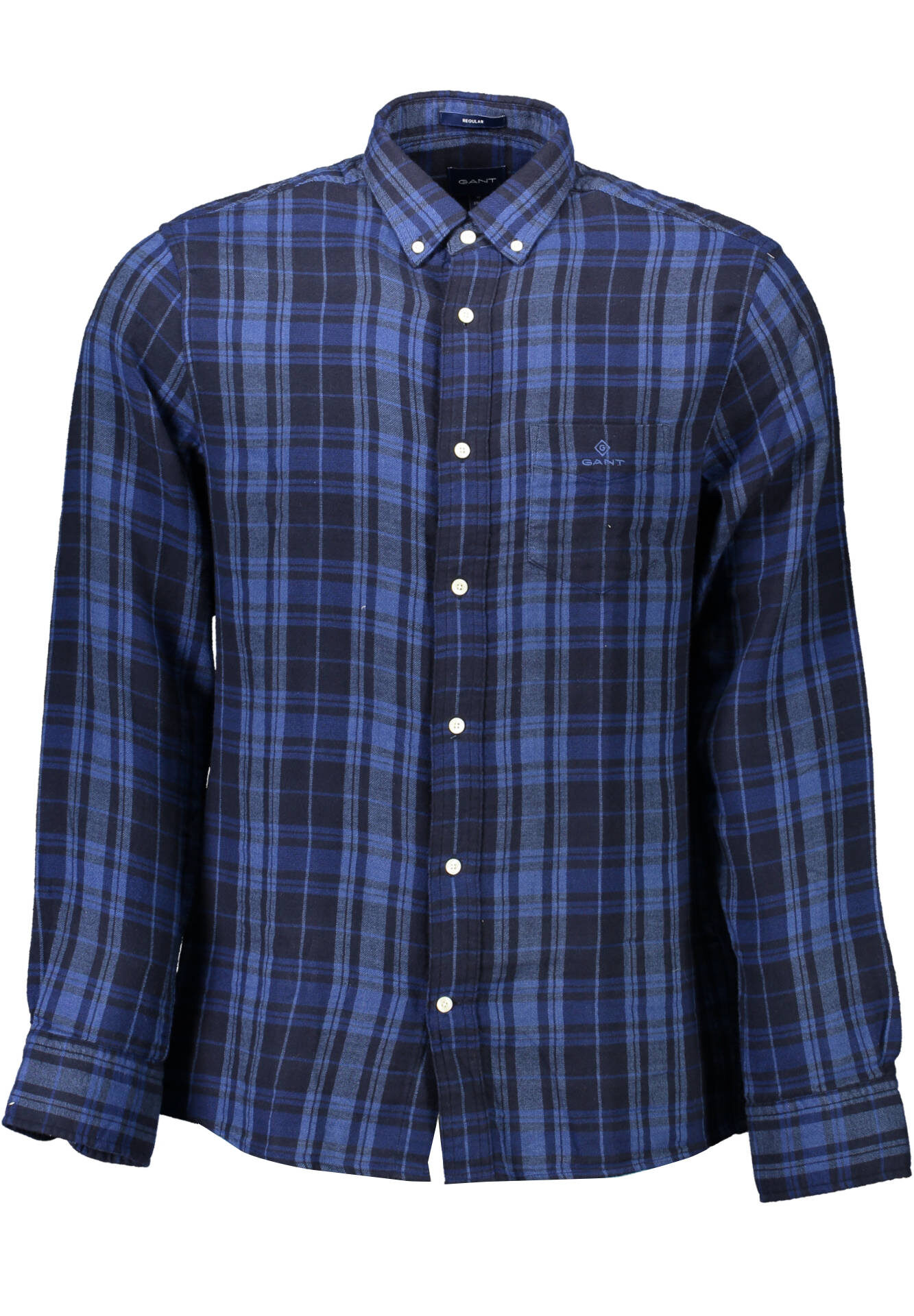 GANT MEN'S BLUE LONG SLEEVE SHIRT