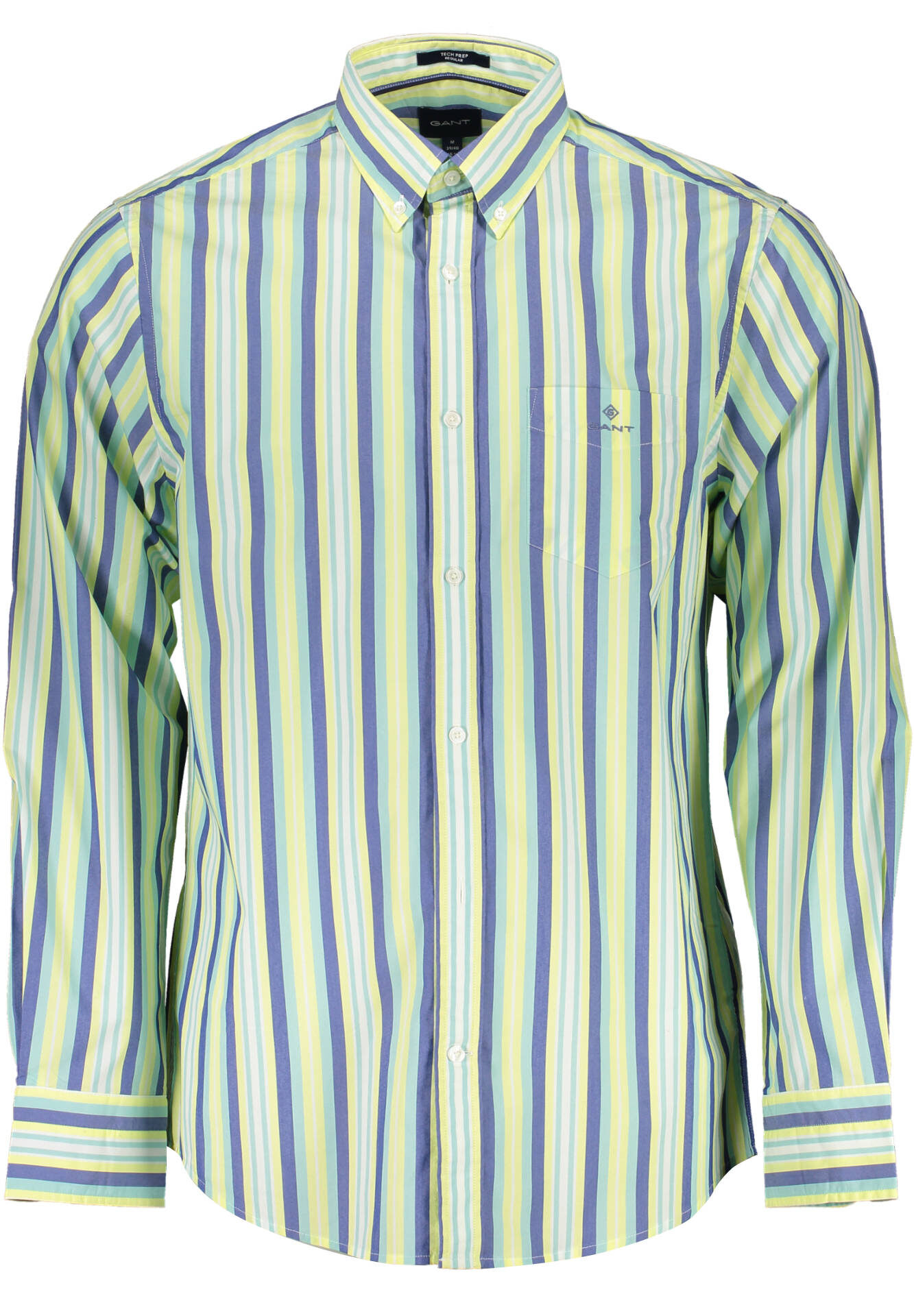 GANT MEN'S YELLOW LONG SLEEVE SHIRT
